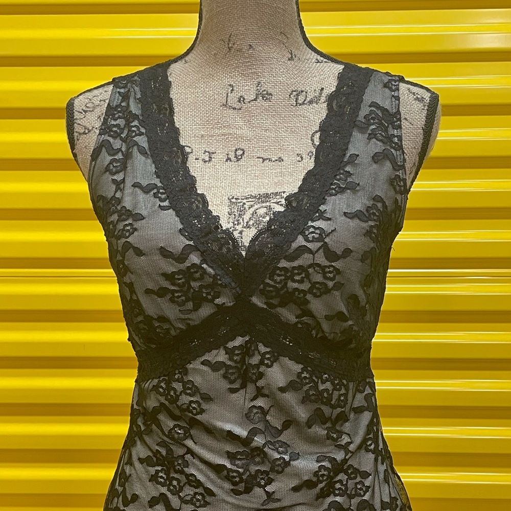 Lace over silk 👚